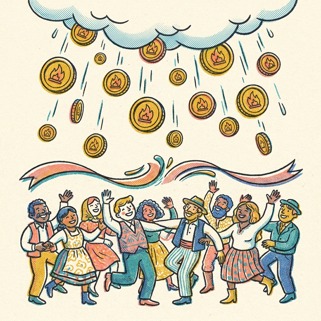 folk meme — stone soup for machines